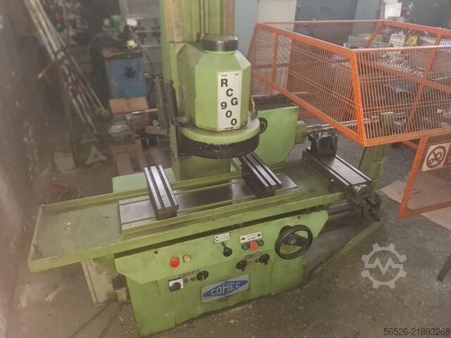 Grinding machine for cylinder heads, drums, and discs COMEC RCG 900