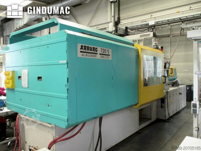 Hydraulic Injection Moulding Machine Arburg Allrounder Selecta 720 S 3200-2100