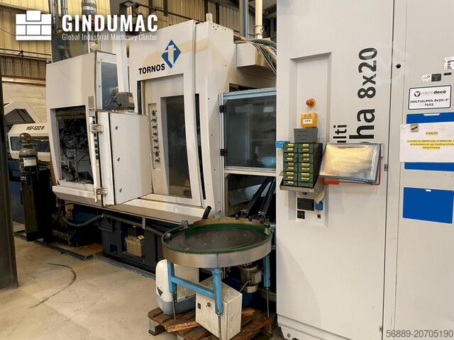 Schweizer Drehmaschine TORNOS MultiAlpha 8x20