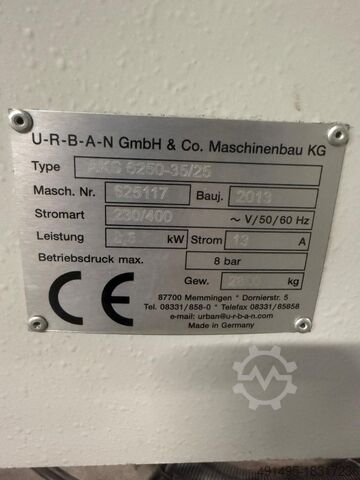 WELDING AND CLEANING LINE URBAN AKS 6250 35 / 25  2013y + SV 530 2006y