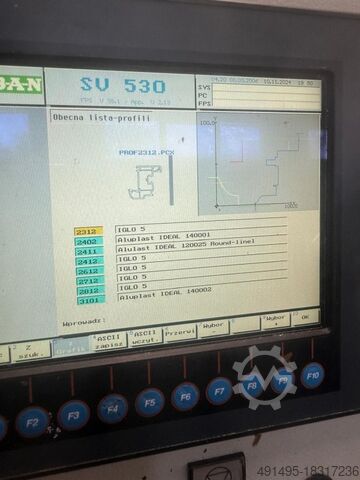 WELDING AND CLEANING LINE URBAN AKS 6250 35 / 25  2013y + SV 530 2006y