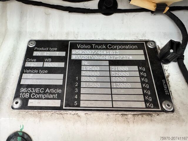 Standard-SZM Volvo FH 460 4x2 2022 iParkCool AUTOMAAT