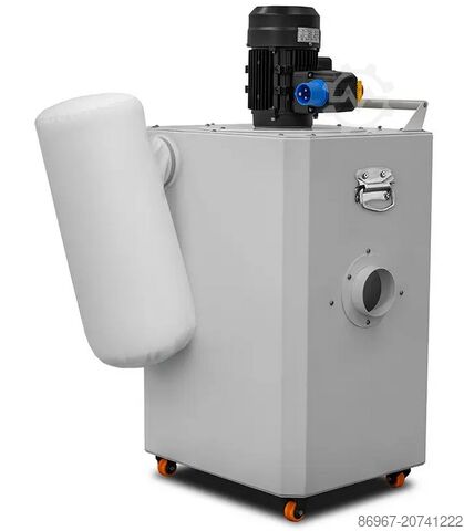 Absauganlage für Metall und Späne mit Schläuchen CORMAK MDC800