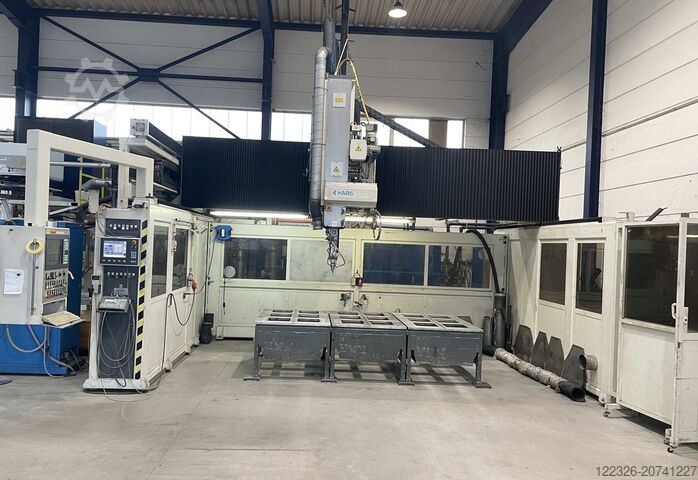 Rundschleifmaschine Maschinenfabrik Arnold 5-Achs Laserportal CO2-Laser