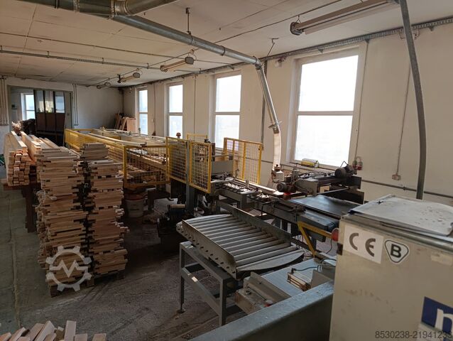 Finger jointing line GOMA FC10 KZ6 + FC10 PZ6