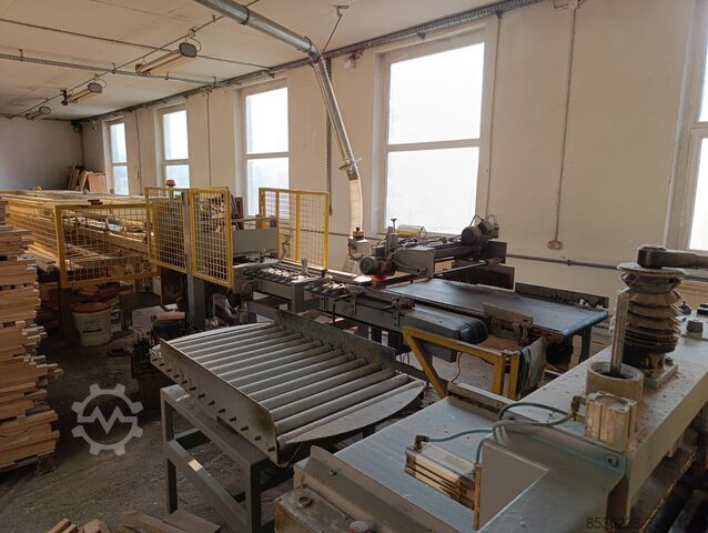Finger jointing line GOMA FC10 KZ6 + FC10 PZ6