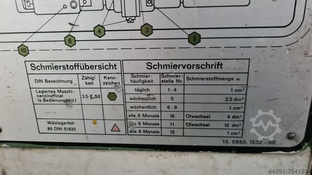 Crankshaft grinding bench Weipert