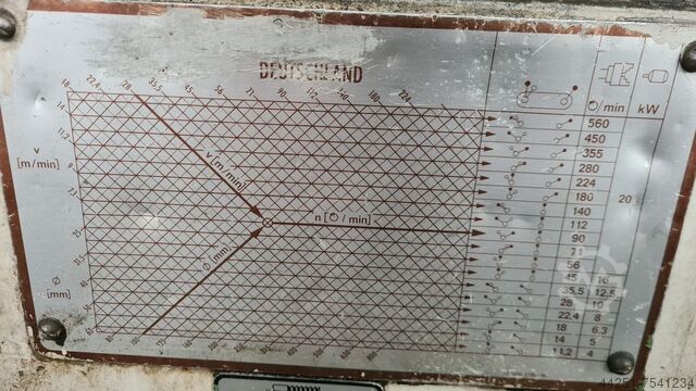 Crankshaft grinding bench Weipert 