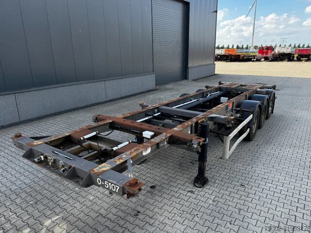 Container transportation Desot 20FT/30FT ADR-Chassis, Liftachse, Heckbundig, 2...