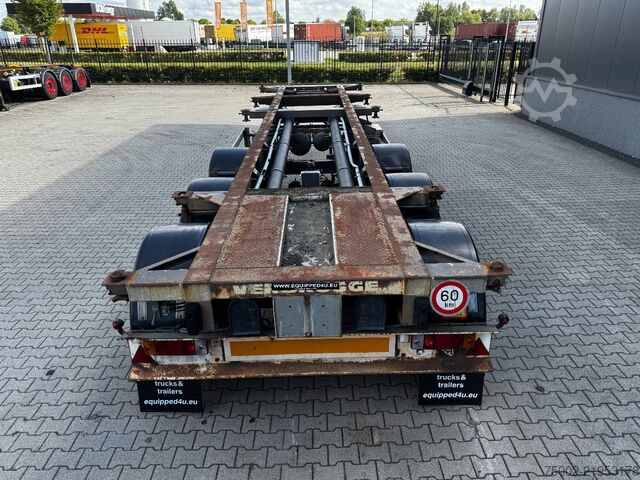 Container transportation Desot 20FT/30FT ADR-Chassis, Liftachse, Heckbundig, 2...