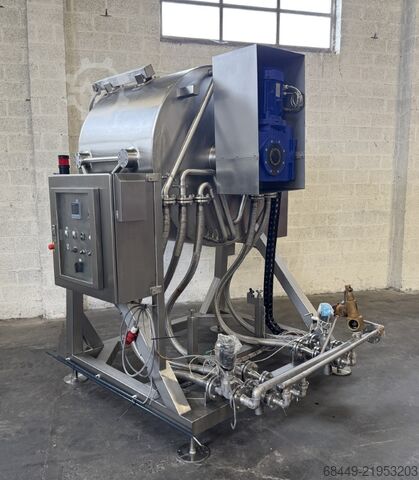 Vertical cooking vessel Terlet Verticale kook-roerketel met schraapwerk