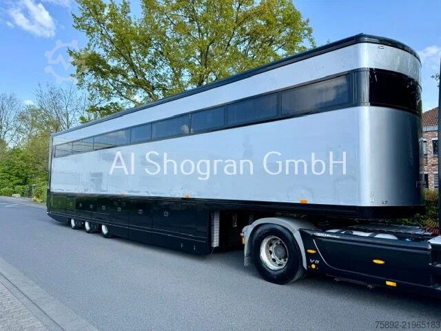 Car carrier van Addcliffe Eng /Motorsport/Rennsportauflieger