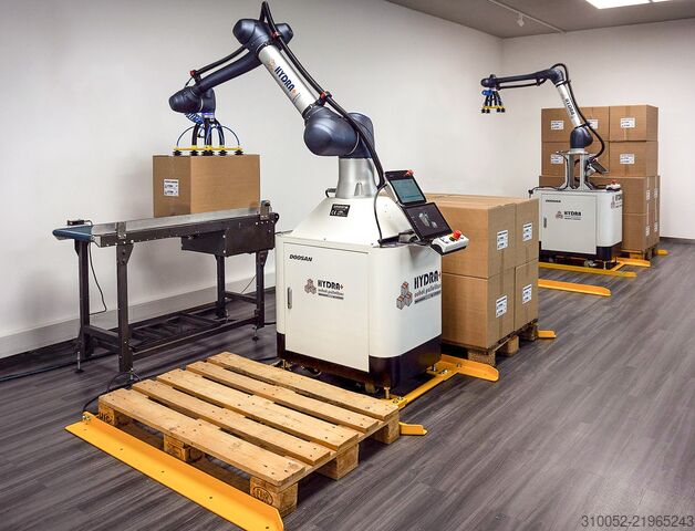 Industrial robot FJM Palettierer HYDRA cobot palletizer