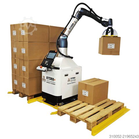 Industrial robot FJM Palettierer HYDRA cobot palletizer