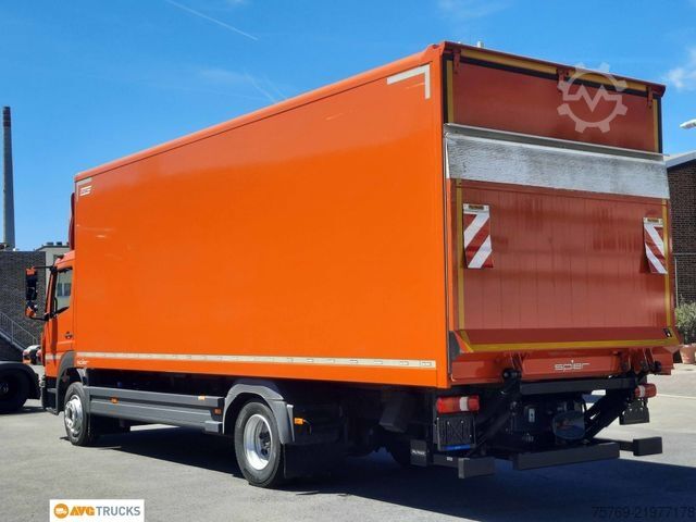Box truck MERCEDES-BENZ 1218 L ATEGO 7,2 m Koffer Lbw AHK