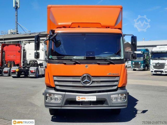 Box truck MERCEDES-BENZ 1218 L ATEGO 7,2 m Koffer Lbw AHK