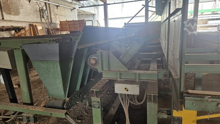 Board formatting line Weinig, Haist h22al