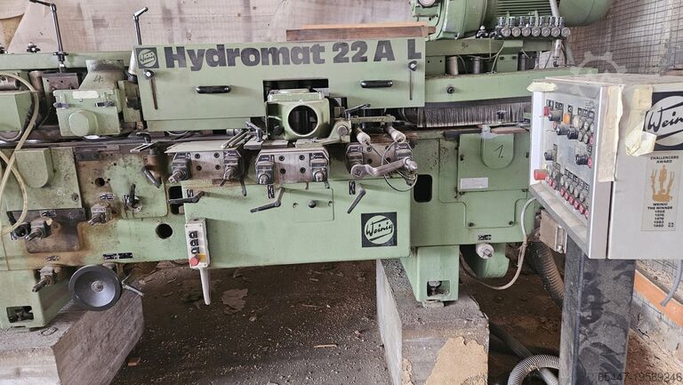 Brettformatierungslinie Weinig, Haist h22al