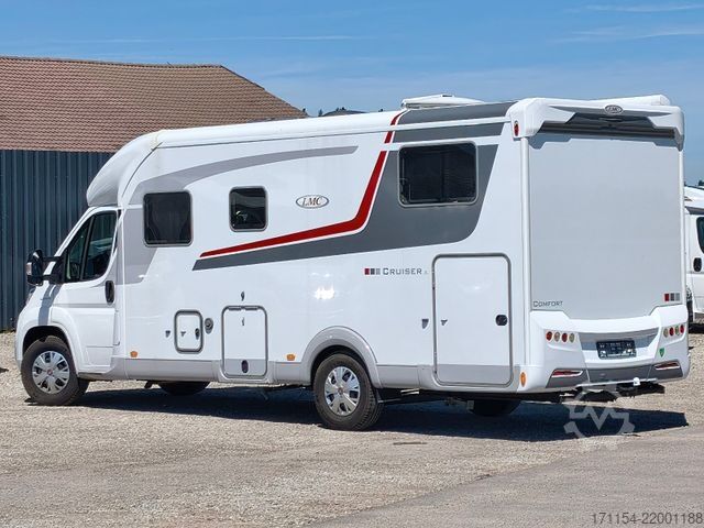 Semi-integrated camper LMC T 732, SAT, TV, AHL, Längsbetten
