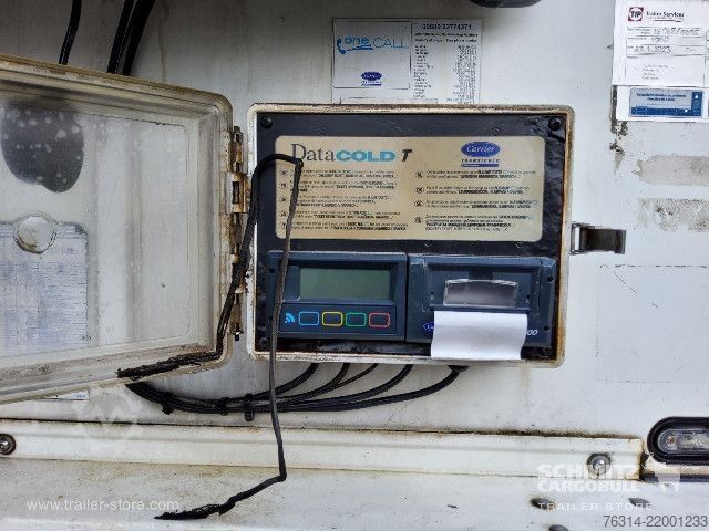 Reefer semitrailer Schmitz Cargobull Tiefkühler Multitemp Doppelstock Trennwand