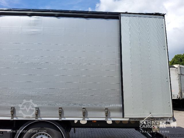 Open semitrailer with tarp Berger Curtainsider Standard