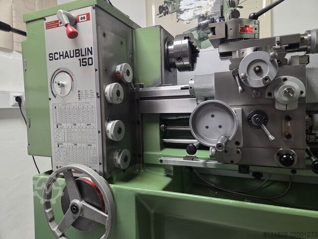 Precision turning lathe Schaublin 150