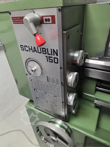 Precision turning lathe Schaublin 150