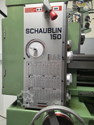 Precision turning lathe Schaublin 150