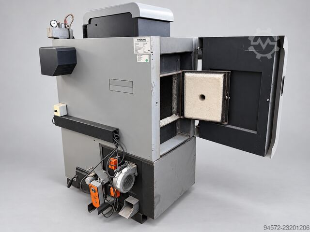48 kW Hackschnitzel- und Pelletkessel Fröling Turbomatic TMC 48