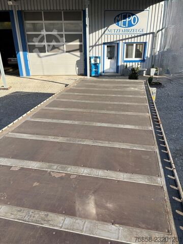 Wechselpritsche Plattform Krone BDF 7,82m Plattform flach 150mm