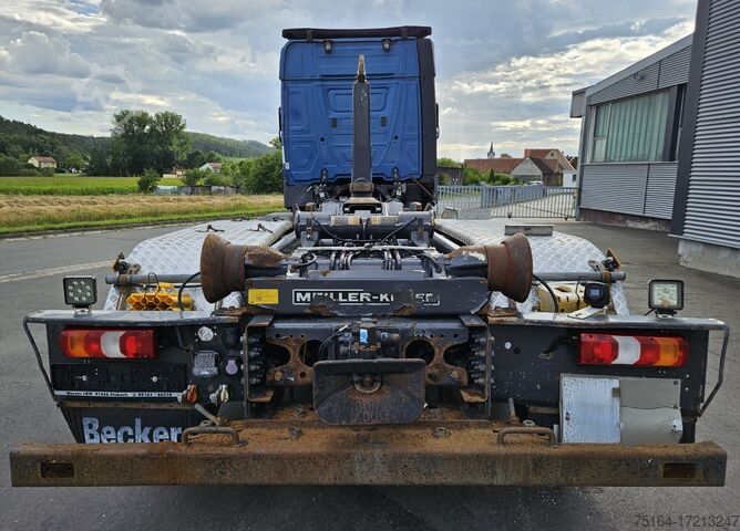 Roll-off tipper truck Mercedes-Benz 2545 L 6x2 Nachlauflenkachse
