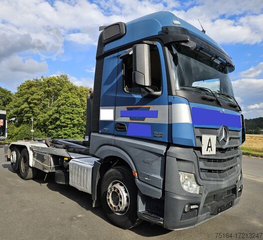 Roll-off tipper truck Mercedes-Benz 2545 L 6x2 Nachlauflenkachse