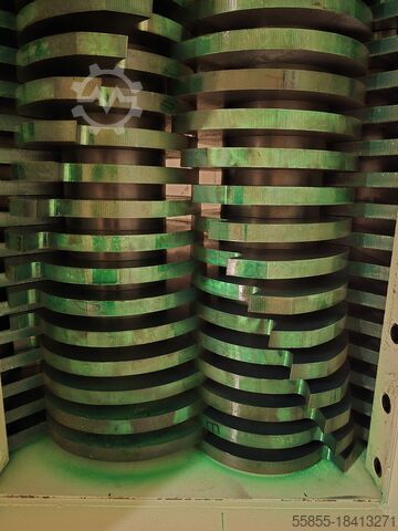 TWOSZAFT SHREDDER GL2180 7.5KW+7.5KW 3E MACHINERY GRABTRADE GL2180 7.5KW+7.5KW