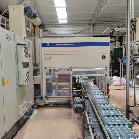 Getränkemaschine Simonazzi Bottling Line Bottling Complete Line 45.000 bph