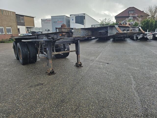 Container transport PACTON 2126 C 2  STEEL SUSPENSION DOUBLE TIRES DRUM BR...