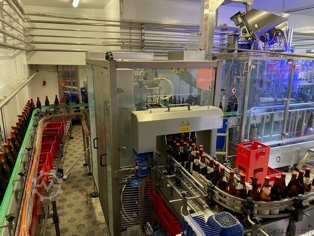 Getränkemaschine ICS Bottling Line Beer water lemonade Bottling Complete Line 6.000 bph