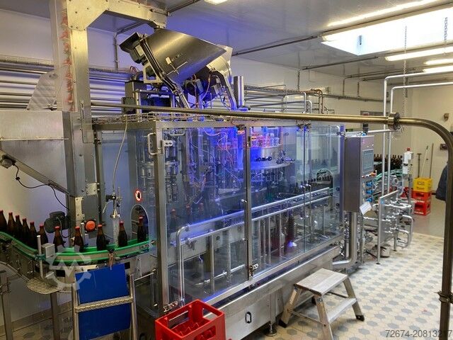 Getränkemaschine ICS Bottling Line Beer water lemonade Bottling Complete Line 6.000 bph