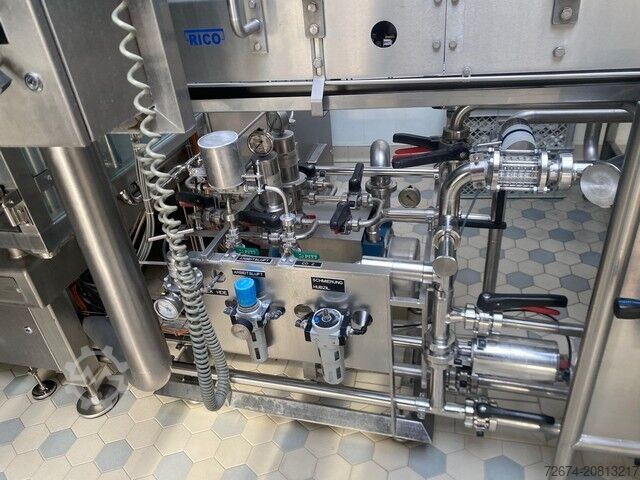 Getränkemaschine ICS Bottling Line Beer water lemonade Bottling Complete Line 6.000 bph