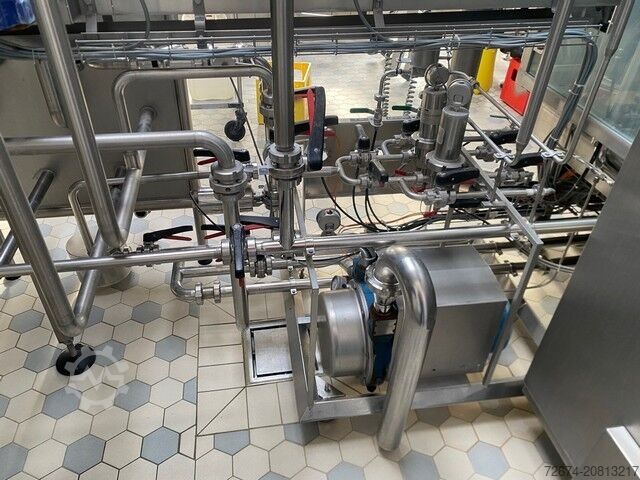 Getränkemaschine ICS Bottling Line Beer water lemonade Bottling Complete Line 6.000 bph