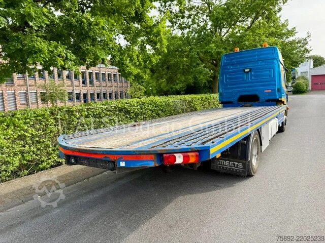 Autotransporter Mercedes-Benz Atego 1528 Autotransport Seilwinde/Eu6/Wasserve...