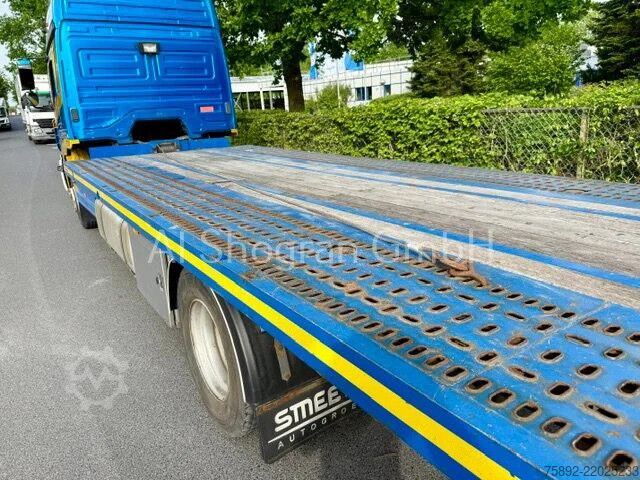 Autotransporter Mercedes-Benz Atego 1528 Autotransport Seilwinde/Eu6/Wasserve...