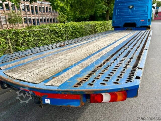 Autotransporter Mercedes-Benz Atego 1528 Autotransport Seilwinde/Eu6/Wasserve...