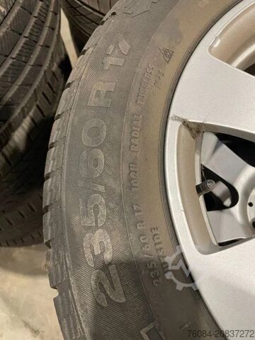Wheels with tire set Continental Mercedes velgen met Continental banden 235/60 R...