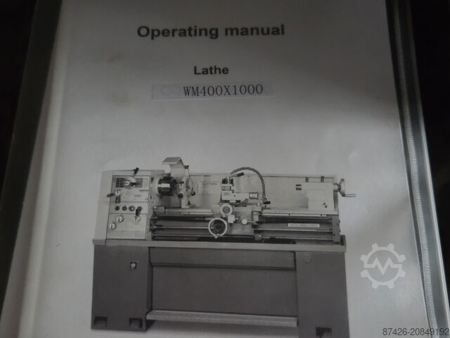 Leit-/Zugspindeldrehmaschine Rogi WM400x1000