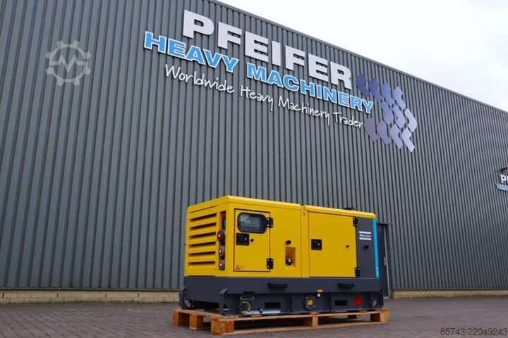 Generator set Atlas Copco QAS 40 ST3 Valid inspection, Diesel, 40 kVA