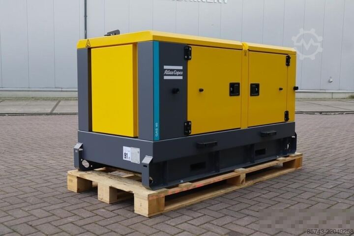 Generator set Atlas Copco QAS 40 ST3 Valid inspection,  Diesel, 40 kVA