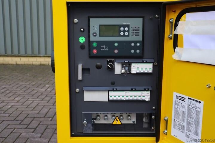 Generator set Atlas Copco QAS 40 ST3 Valid inspection,  Diesel, 40 kVA