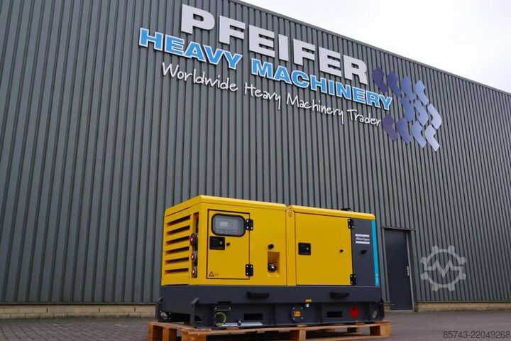 Generator set Atlas Copco QAS 40 ST3 Valid inspection, Diesel, 40 kVA