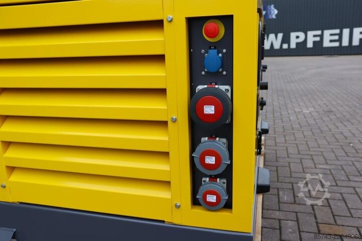 Generator set Atlas Copco QAS 40 ST3 Valid inspection, Diesel, 40 kVA