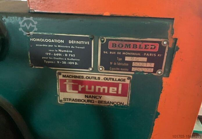 Mechanical Shear Bombled 9G - 2500 mm x 4 mm